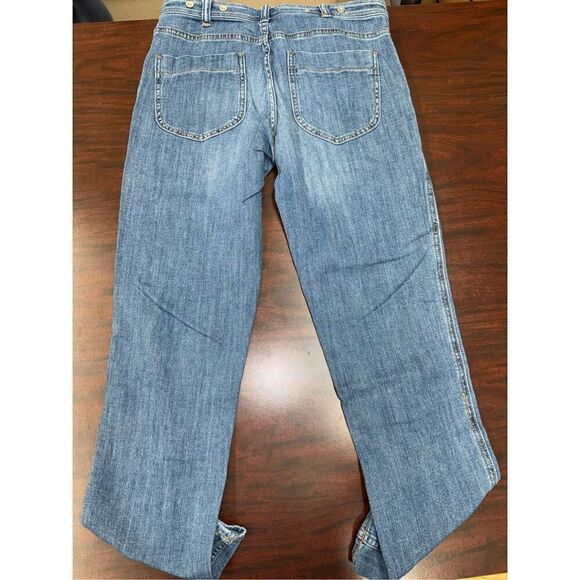 Pilcro and the Letterpress Anthropologie Slim Boyfriend Denim Jeans Size 27 - Picture 3 of 8